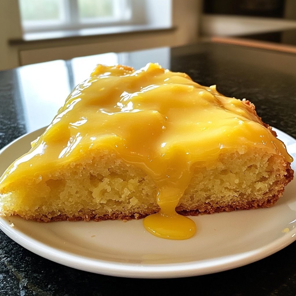 Zitronenkuchen zum Einfrieren