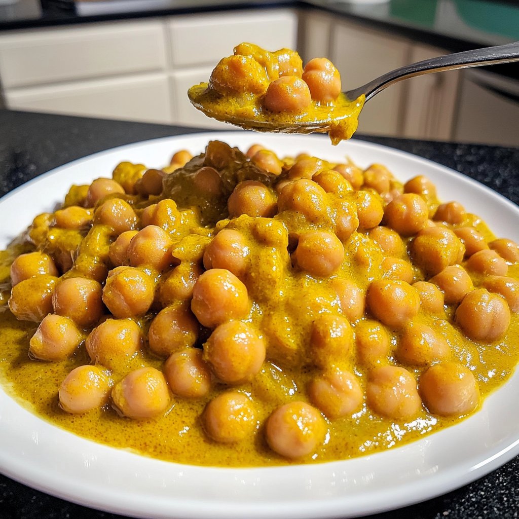 Indisches Kichererbsencurry