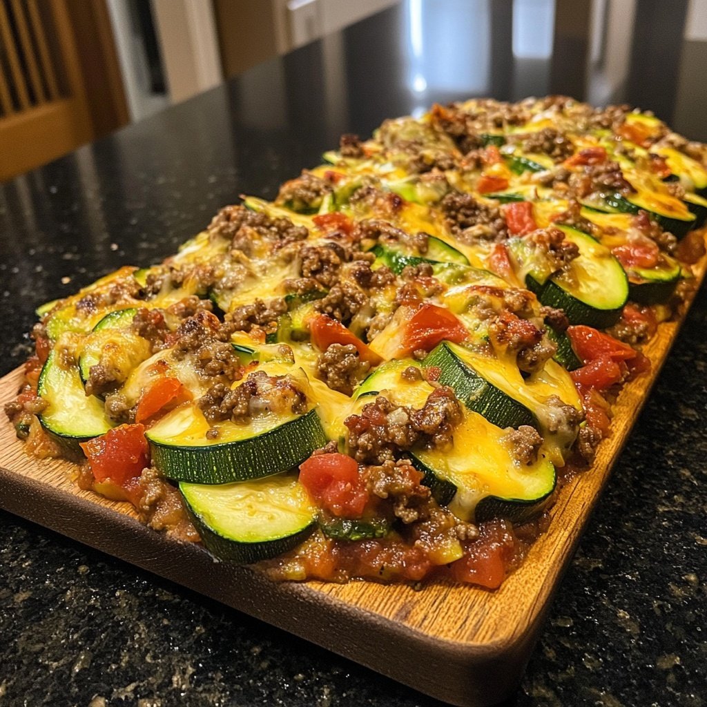 Hackfleisch Zucchini Pfanne
