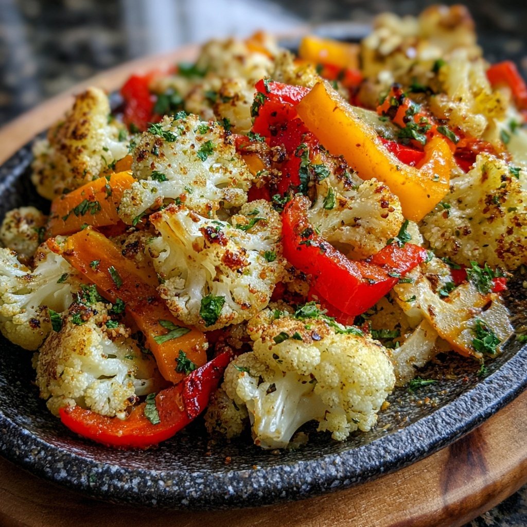 Blumenkohl Ofen Gemüse