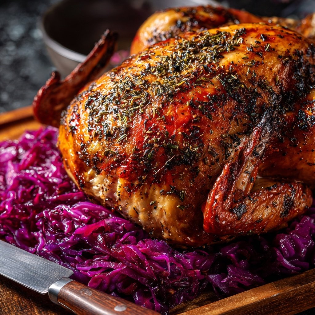 Saisonal & Festlich Weihnachtsgans mit Rotkohl