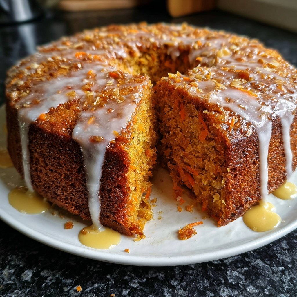 Karottenkuchen Mit Mandeln