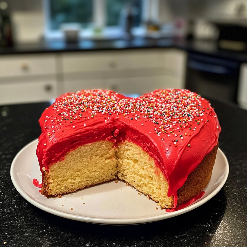 Herzkuchen zum Valentinstag