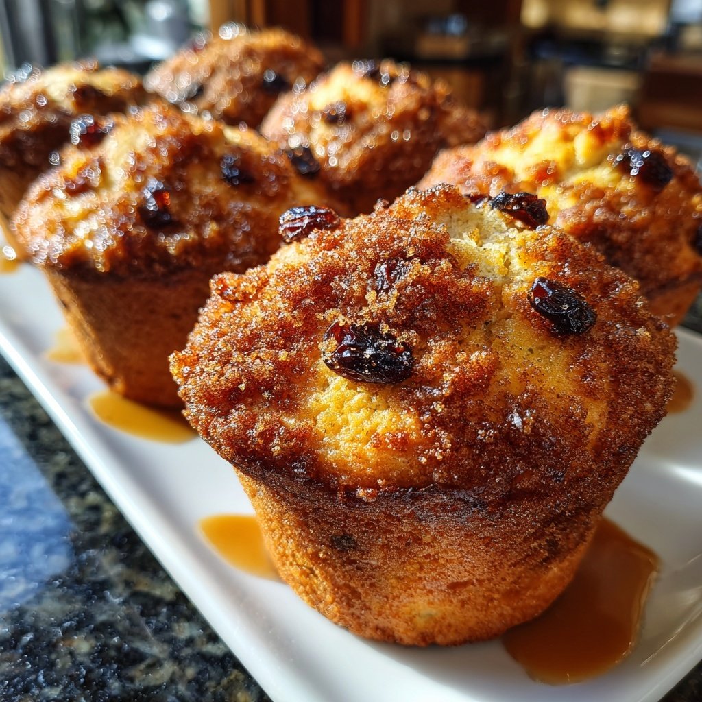 Muffins mit Zimtkruste