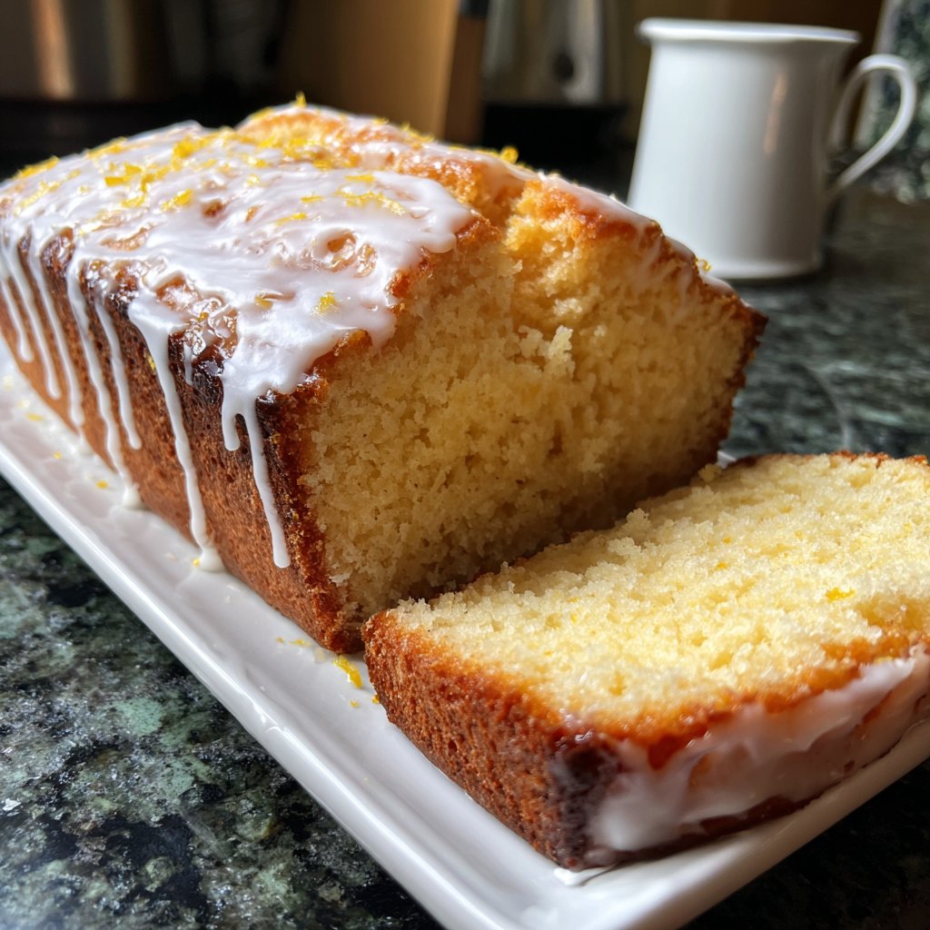 Zitronenkuchen mit Joghurt
