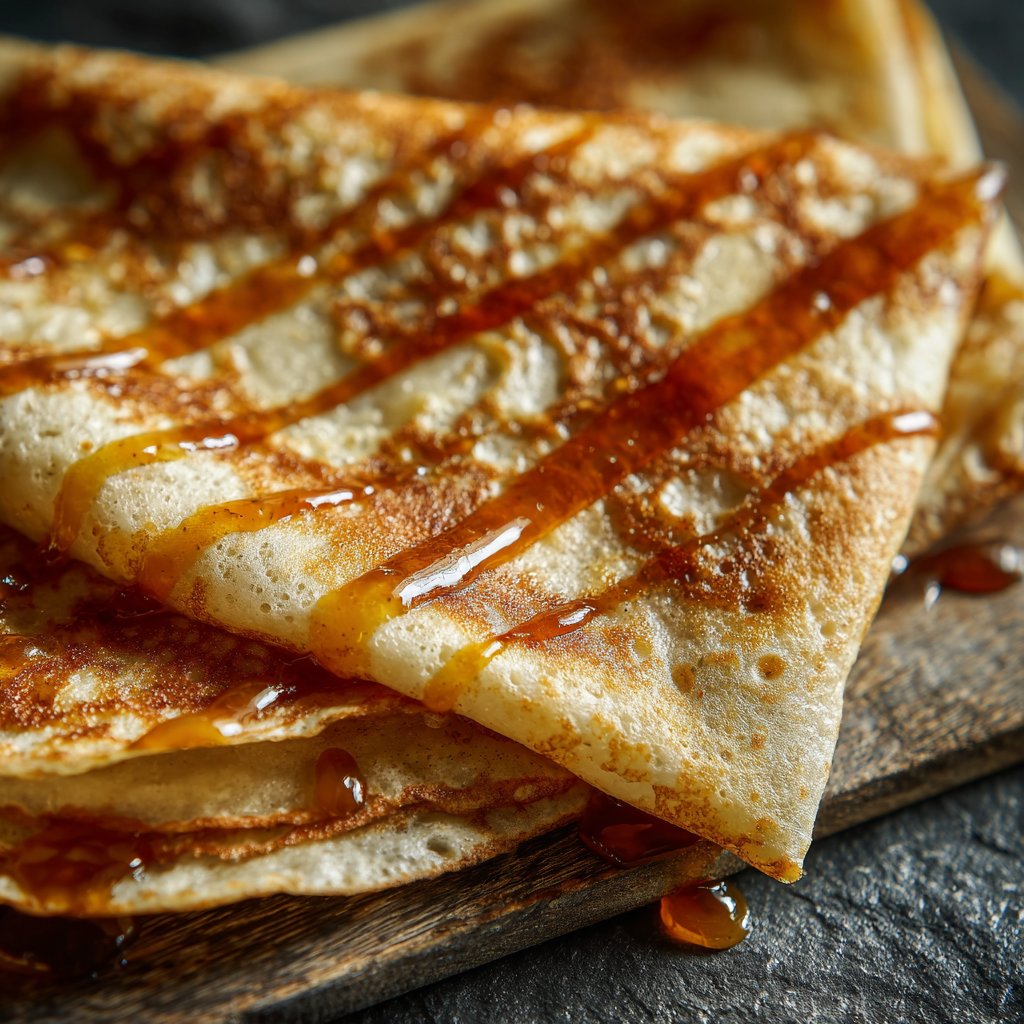 Pfannkuchen mit Apfelmark