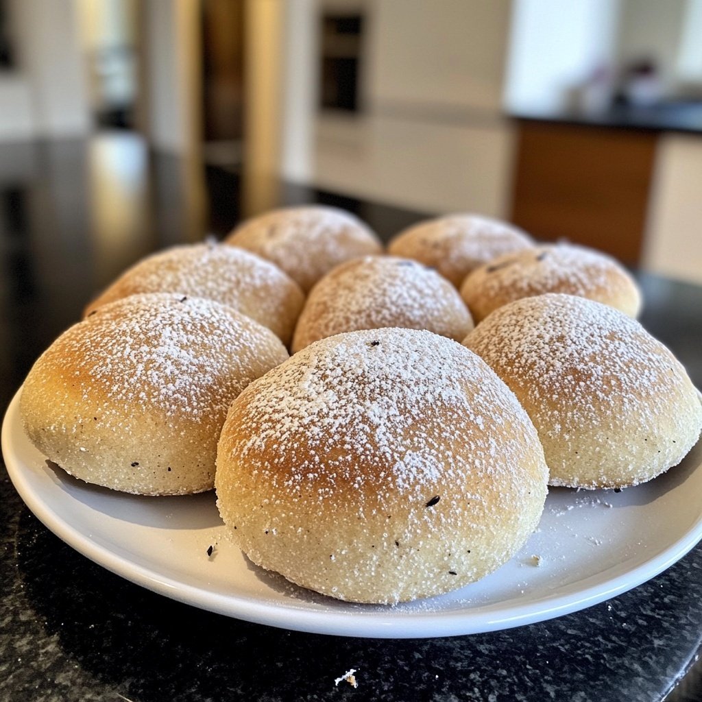 Protein Bällchen mit Vanille