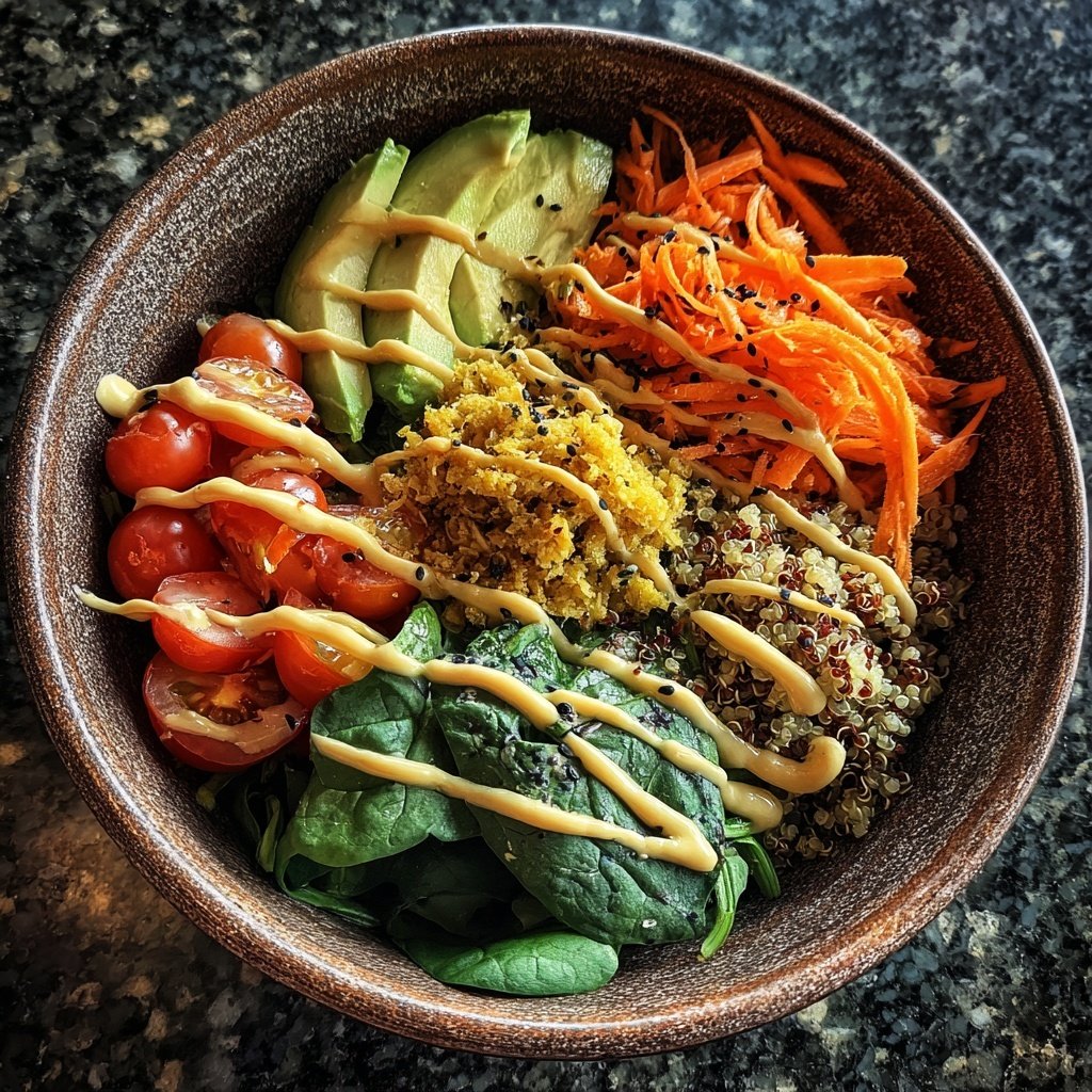 Buddha Bowl mit Avocado